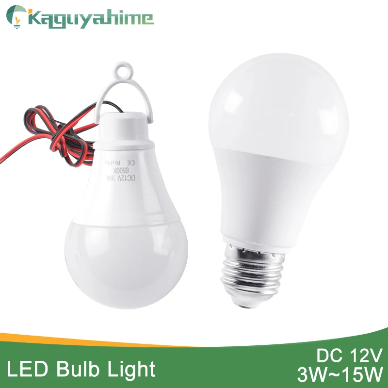 Kaguyhime 12V Портативный зажим/220 V E27 Кемпинг Рыбалка аварийная Светодиодная лампа DC/AC
