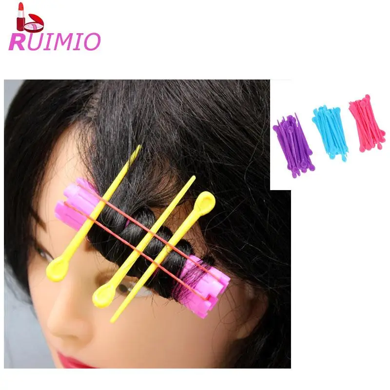 

2 Packs/180pcs Durable Perming Tools Useful Hair Curler Roller Pin Practical Perming Clips Hair Accessory for Girls