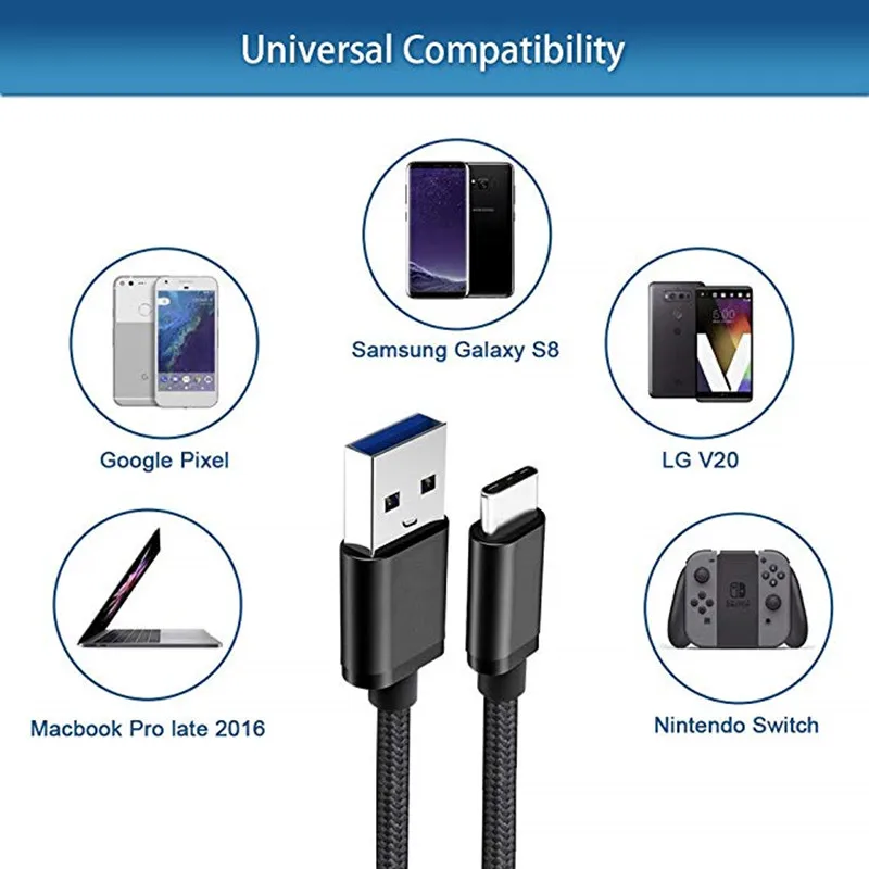 Кабель USB 3 1 типа C LETV 100 см 3A кабель для зарядки и синхронизации телефонов LEECO LE 1s 2 2S