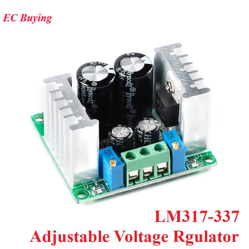 AC-DC Adjustable Converter Front-stage Positive Negative Rectifier Filter Board OP Amplifier Regulator Power Supply Module LM317