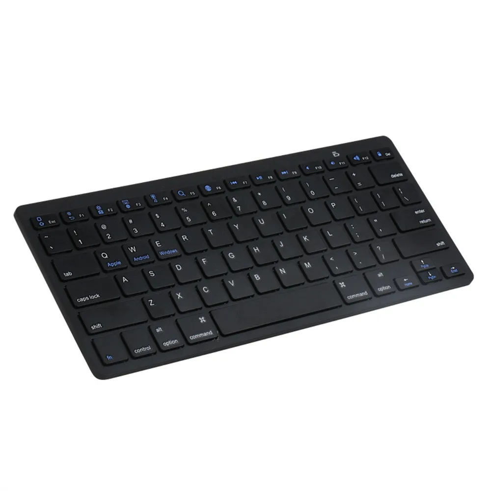 NEW Slim Wireless BT 3.0 Keyboard For iMac/iPad/Android/Phone/Tablet PC Mini Portable Gaming Office English Keyboards Laptop | Компьютеры