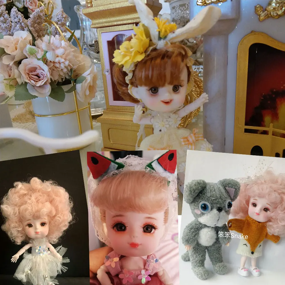 1/12 BJD кукла 26 шарнирное тело 14 см мини кукла серия DODO кукла с костюмом и обувью макияж и коробка в подарок OB11