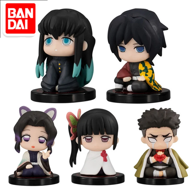 5 см BANDAI Аниме персонажи рассекающий демонов Tokitou Muichirou Kochou Shinobu Tsuyuri Kanao Action ПВХ