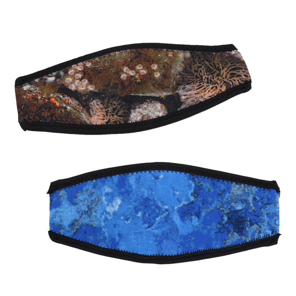 Маска для подводного плавания и дайвинга неопреновый мягкий чехол волос | Спорт