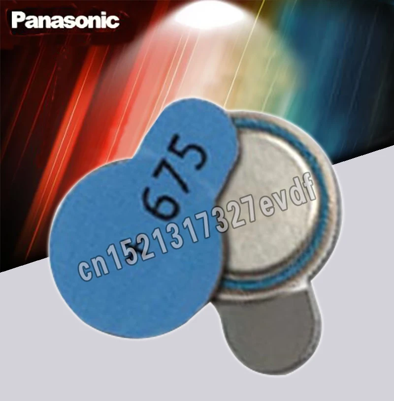 Батарейки для слуховых аппаратов Panasonic 675 A675 6 шт./лот PR44 батарейки 11 мм * 5 4 |