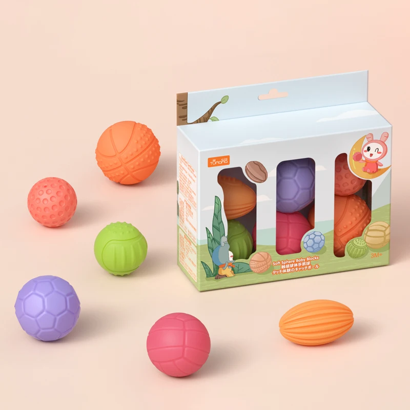 

Детские гладить мяч развивать ребенка интеллект игрушка для развития хватательного рефлекса Детские массажные с резиновым покрытием Прор...