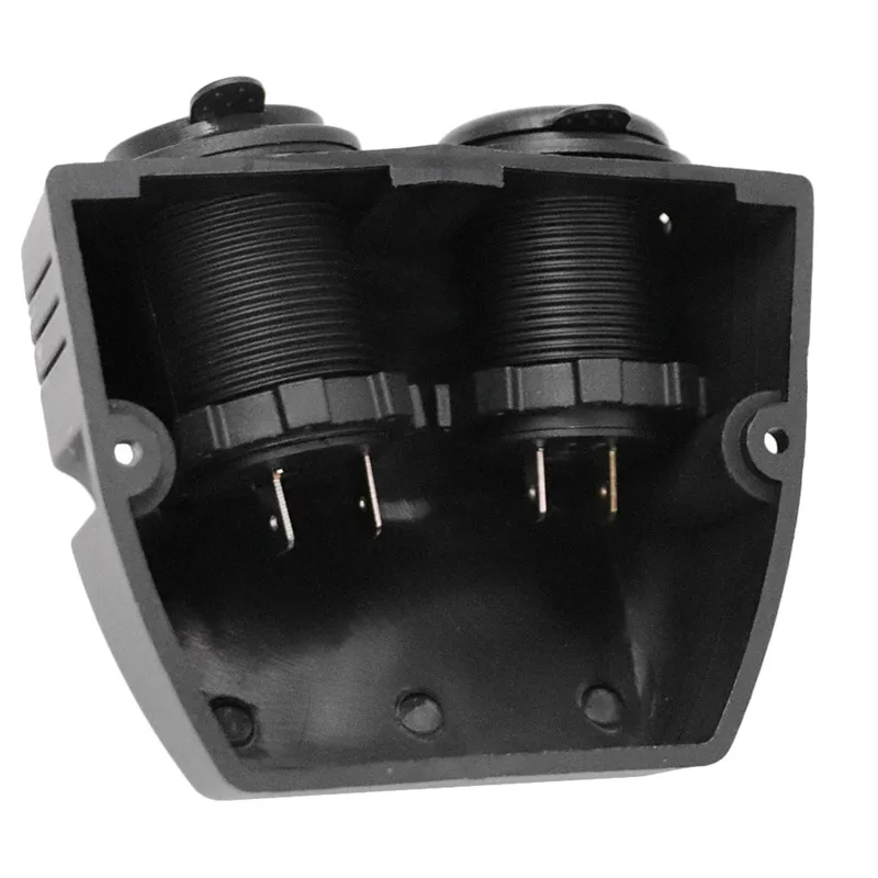 2 отверстия модификация автомобиля лодка переключатель панель для 12 В ~ 24 двойной