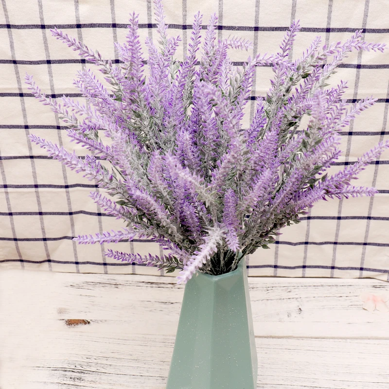 Романтический Прованс лаванда искусственный цветок свадебный домашний декор
