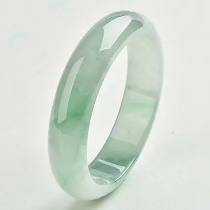 

Ювелирные изделия Zheru, браслет из натурального бирманского нефрита 54-64 мм, светлый цвет, Элегантные украшения принцессы, лучший подарок для матери и девушки