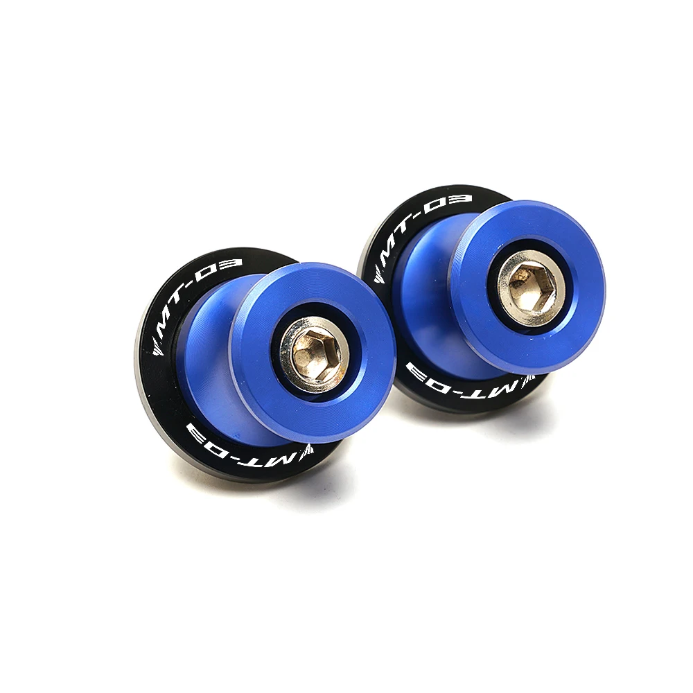 6MM For Yamaha MT-03 Motorcycle Swingarm Spools stand screws Slider YAMAHA MT03 mt03 2005-2021 2019 2020 Accessories - купить по