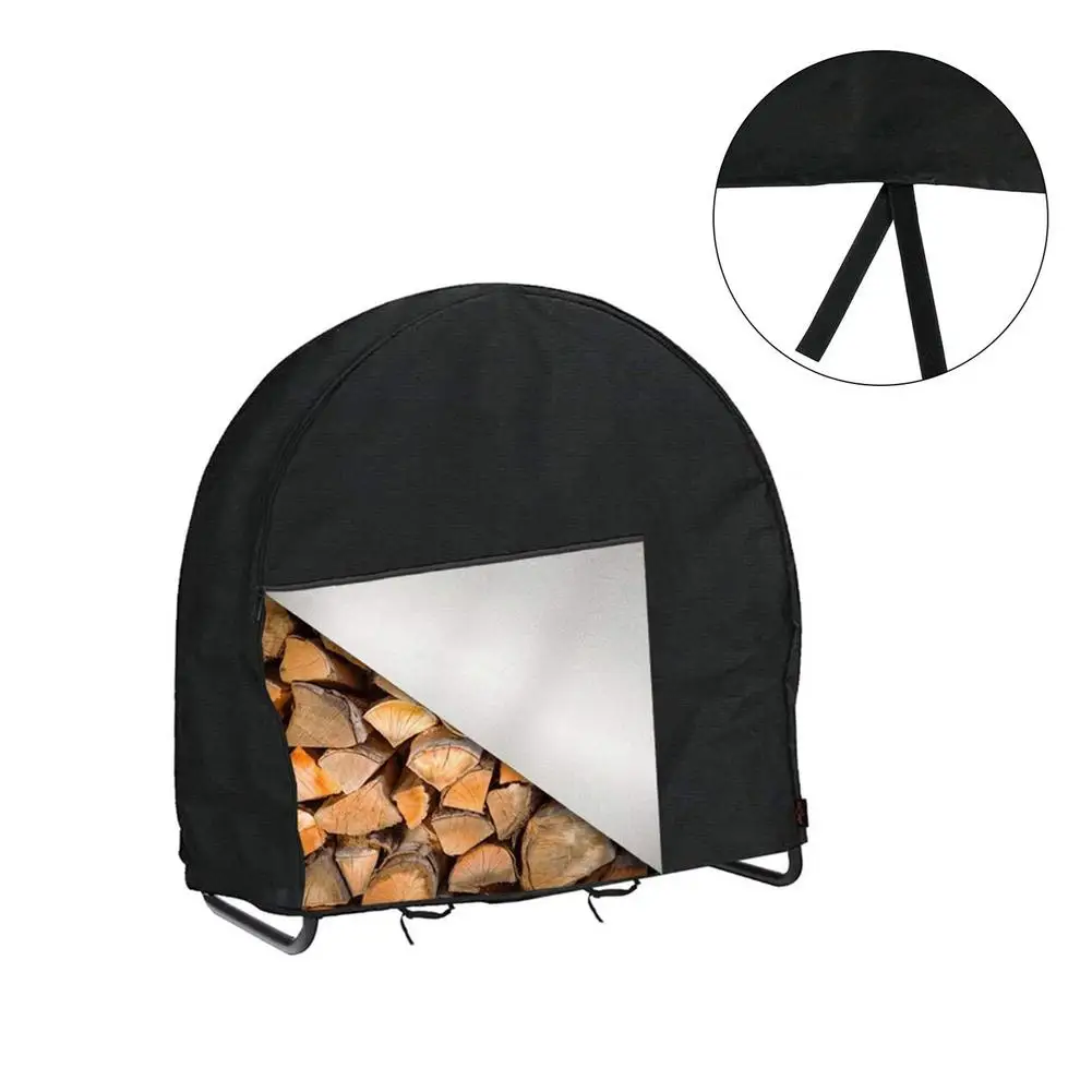 

Подставка под дрова, подставка под дерево для открытого воздуха, обруч из ткани Оксфорд, водонепроницаемая Подставка под дерево для внутрен...