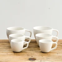 germany style expresso coffee mugs thickened white ceramic breakfast cups 100ml 200ml 350ml