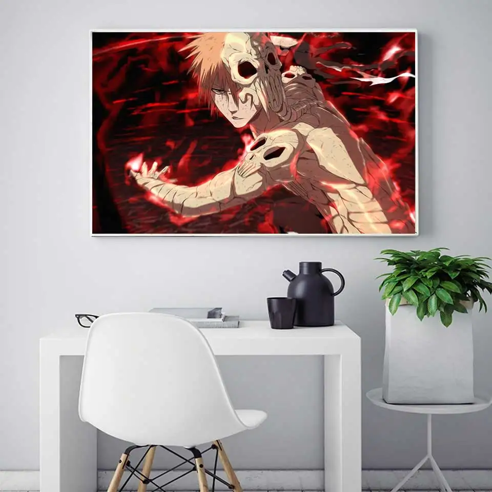 Ho Bleach Kurosaki плакат &quotИчиго&quot японское аниме настенное художественное украшение