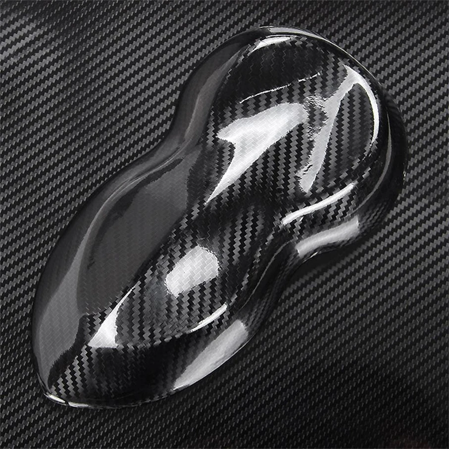 

Premium Glossy Black 5D Carbon Fiber Vinyl film Car Wrap With Air Free Bubble DIY Car Tuning Part Sticker Car Styling