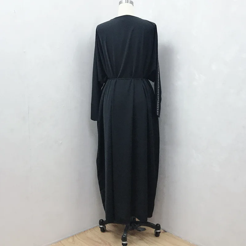 

Muslim Abaya Beading Dress Cardigan Ramadan Eid Mubarak Vestidos Kimono Hijab Jalabiya Robe Gowns Arab African Dashiki Islamic