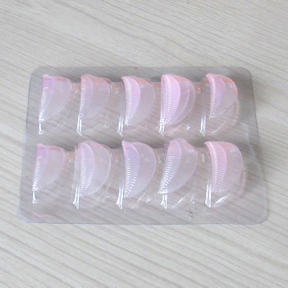 5 пар силиконовая ресница завивка наклейка накладные ресницы удлинитель щит