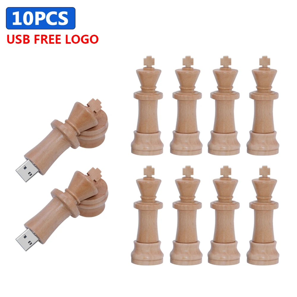 

10 шт./набор, бесплатная флэш-накопитель с логотипом 64 Гб водонепроницаемый USB 2,0 деревянный высокая скорость 128 ГБ Флеш накопитель флеш-накоп...