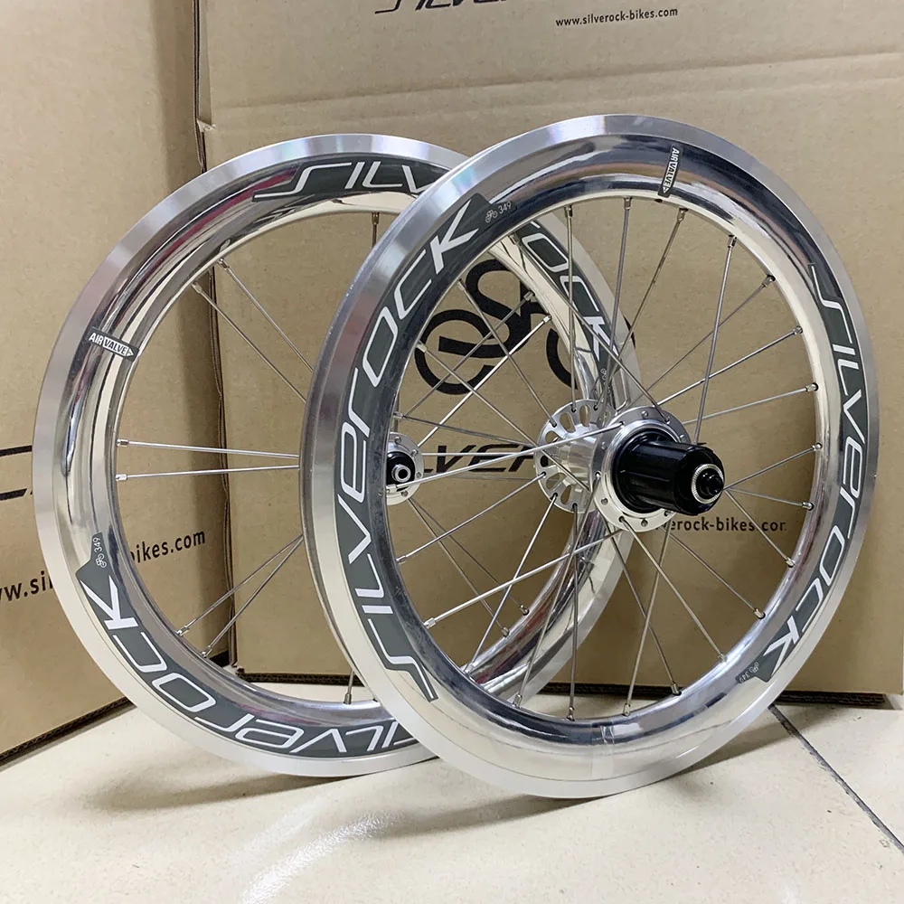 SILVEROCK Литые колеса 16 &quot1 3/8&quot 349 U обод V тормоз 74 мм 130 м 40 высокий профиль для GUST Zephyr
