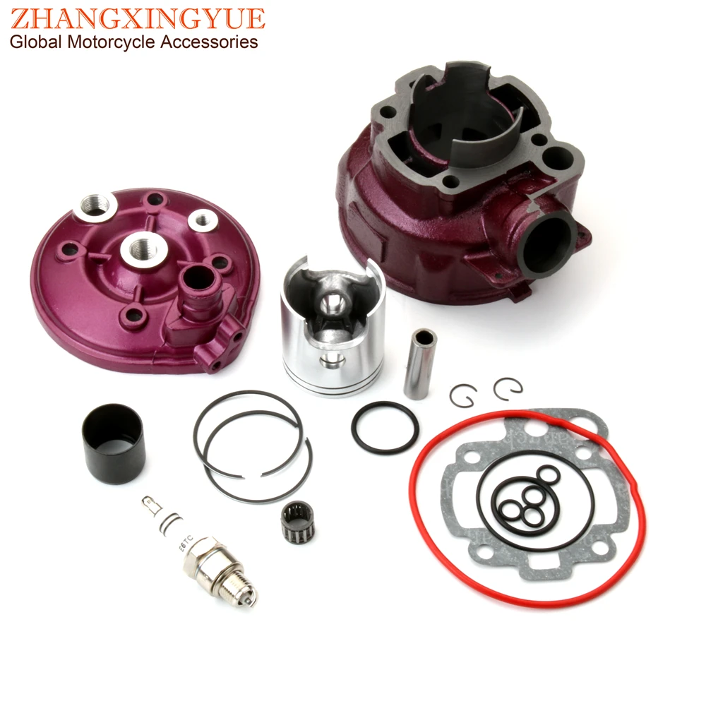 

Комплект цилиндров с большим отверстием для мотоцикла 49 мм 90cc и головка для двигателя IPC SM 50 Supermoto SMX SX Supercross 50cc 2T AM6 Minarelli