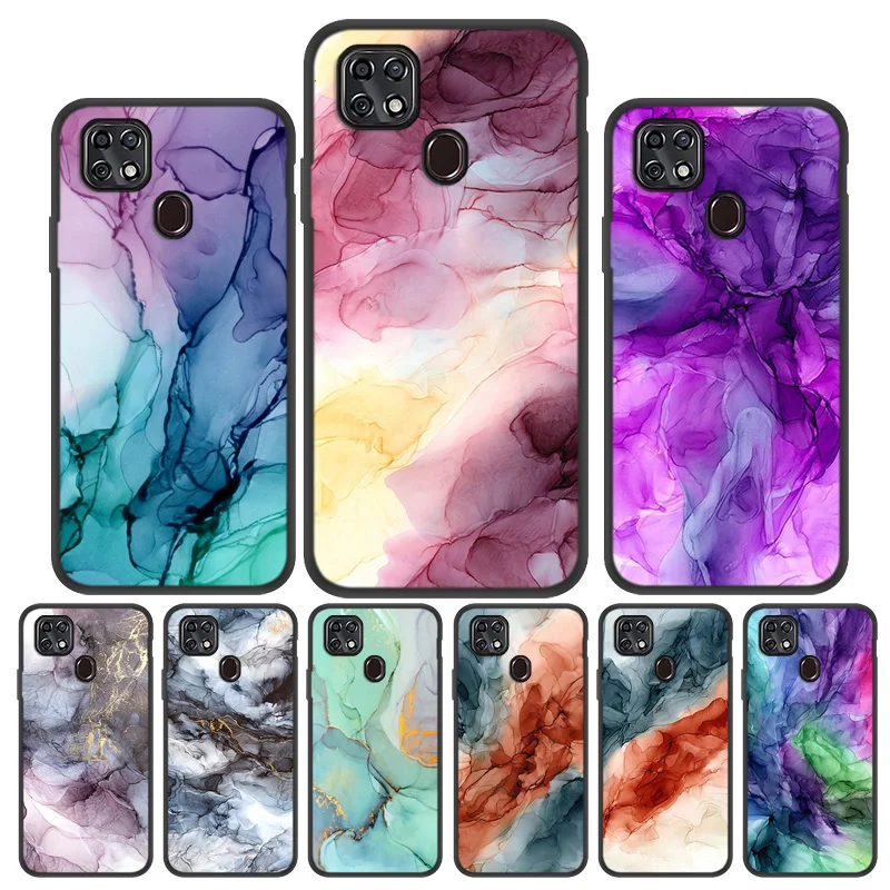 

Pattern Case For ZTE Blade 20 Smart Cases Marble Fundas On ZTE A7S 2020 V2020 Smart V2020 Vita Axon 11 SE TPU Luxury Back Cover