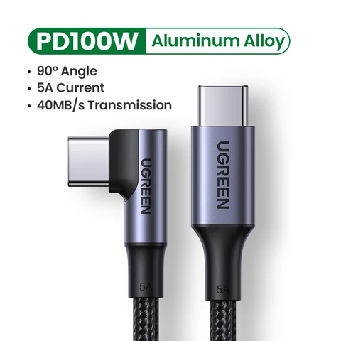 UGREEN USB C к USB C кабель PD100W