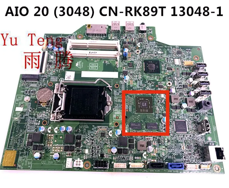 CN 0RK89T RK89T для Dell Inspiron One 20 3048 настольная материнская плата AIO 13048 1 Материнская 100%