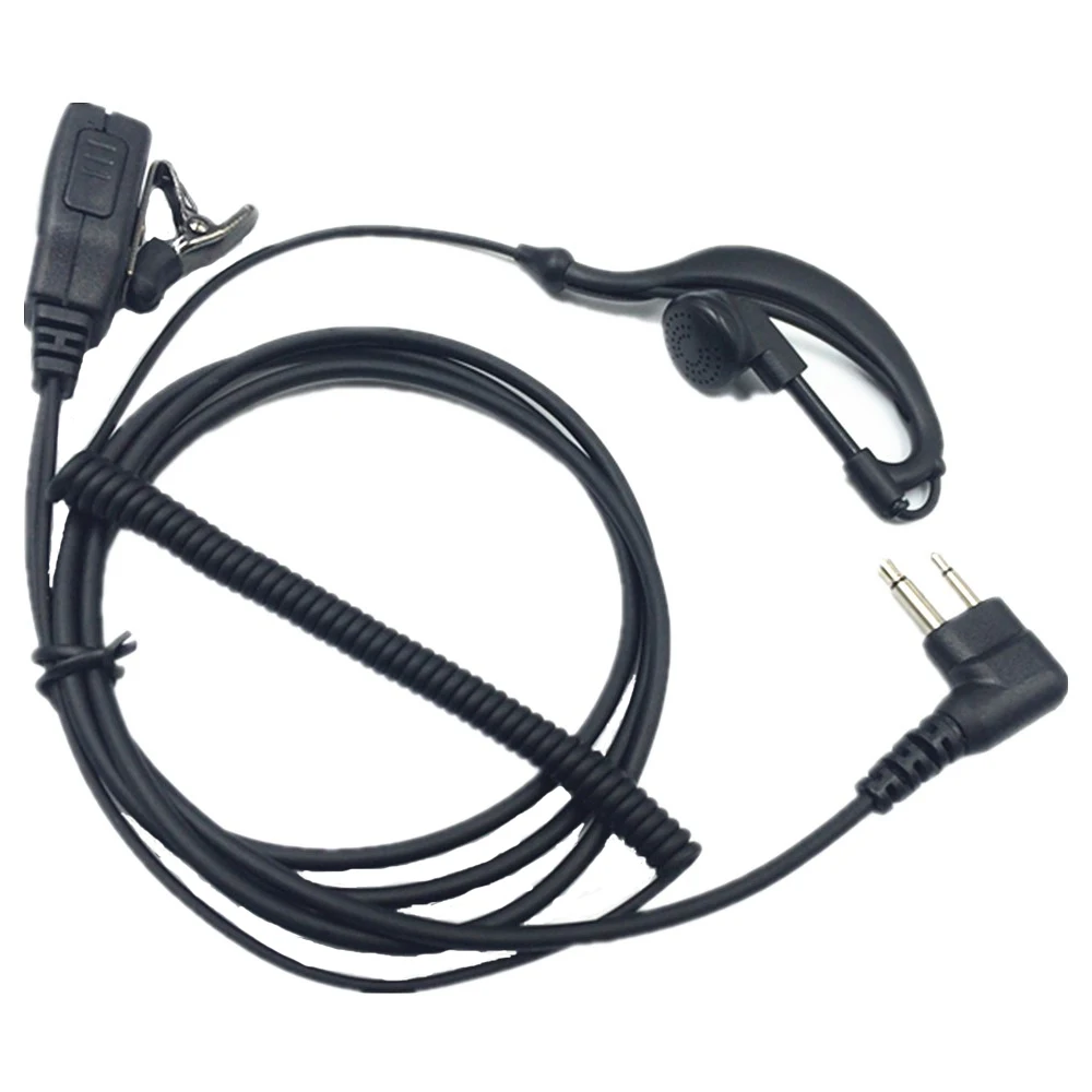 5 шт. G-образные наушники гарнитура шнур с микрофоном PTT для Motorola Radio CP88 CP040 CP100 CP125