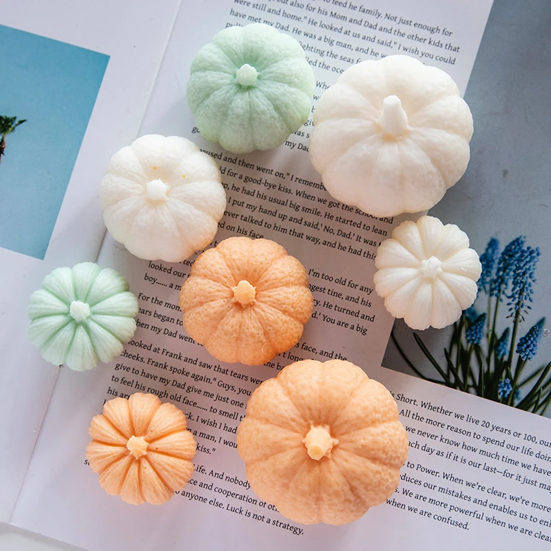 Форма для силиконовая Тыква 3d форма мыла ручной работы помадки торта шоколада