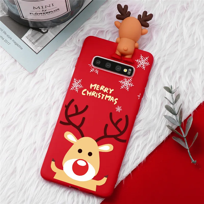 Klho-sdjzmilu Рождественские милые куклы чехол для телефона чехол для samsung Galaxy J8 J6 J4 Plus J3 J5 J7 Prime чехол с рисунками из мультфильмов чехол Funda - Цвет: Klho-sdjzmilu