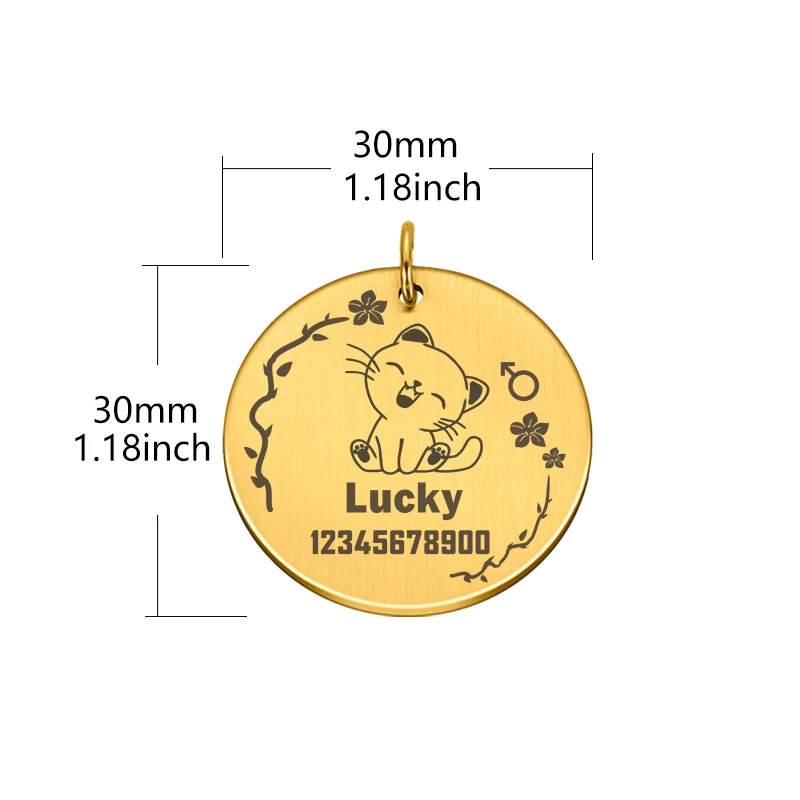 Индивидуальные идентификационные бирки для домашних животных с бесплатной