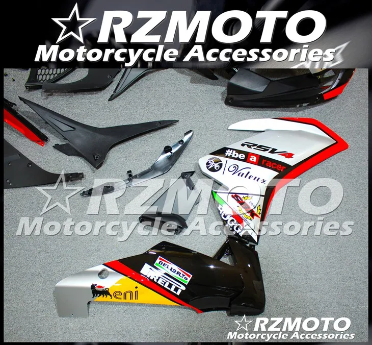 Мотоциклетный новый комплект обтекателей ABS для Aprilia RSV4 1000 2009 2010 2011 2012 2013 09 10 11 12 13 14