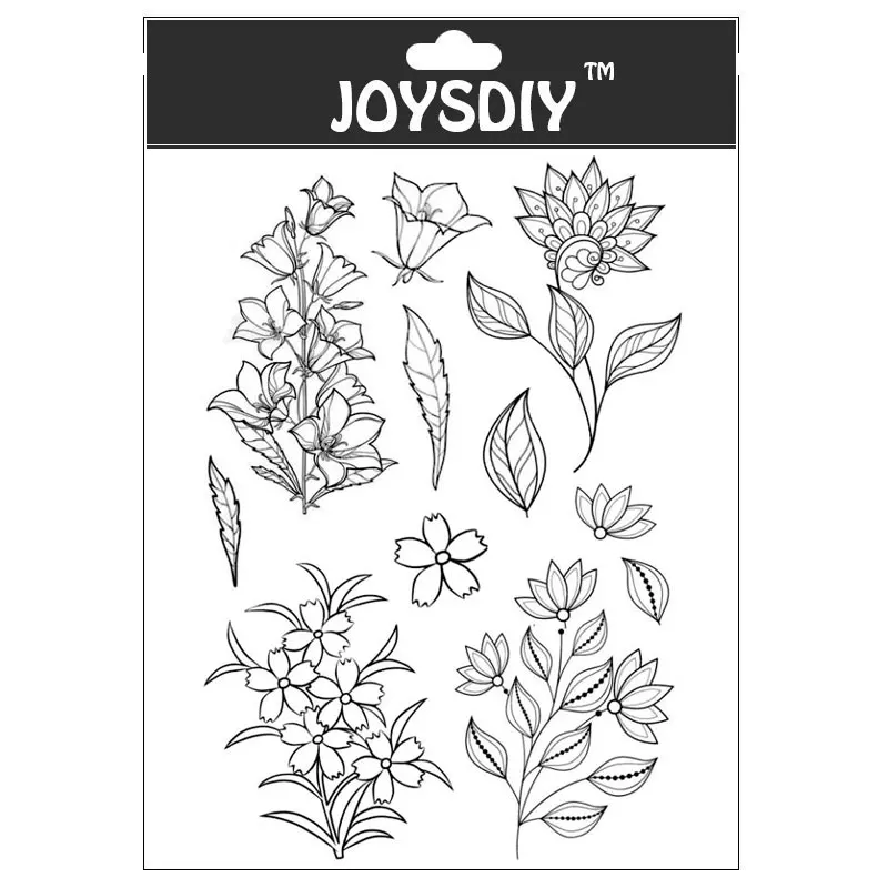 Прозрачные штампы для скрапбукинга материал сделай сам фото-карты новые