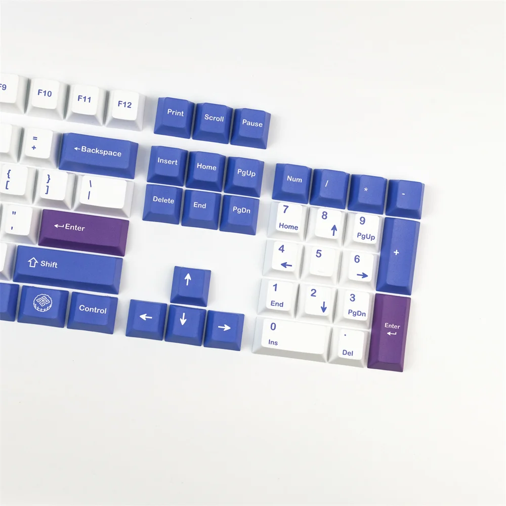 Клавиатура GMK Rabbit Keycap PBT 132 клавиш английский язык для переключателя Cross Cherry Kailh