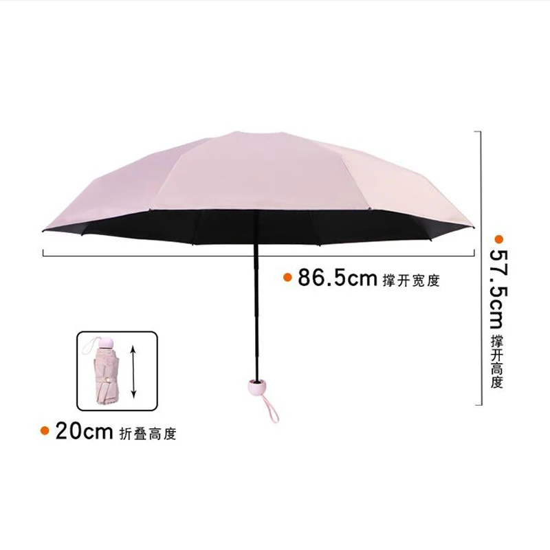 Зонт для любой погоды большой UV-Женский солнцезащитный двойной складной зонт