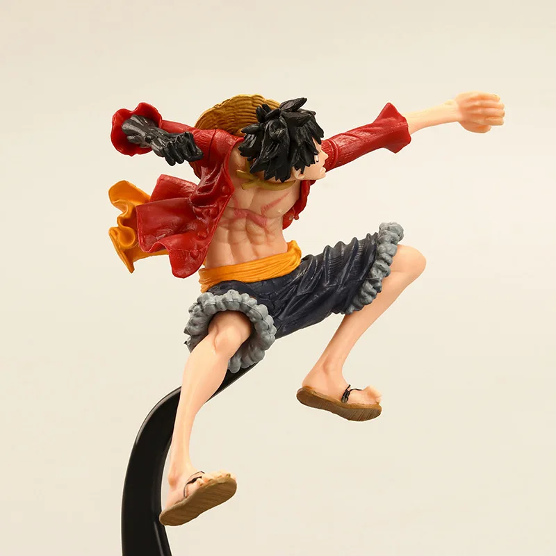 

18cm japanese Anime Figure One Piece Luffy Figure Toy Gift Action Figure Luffy Anime Collectible Model Doll For Children