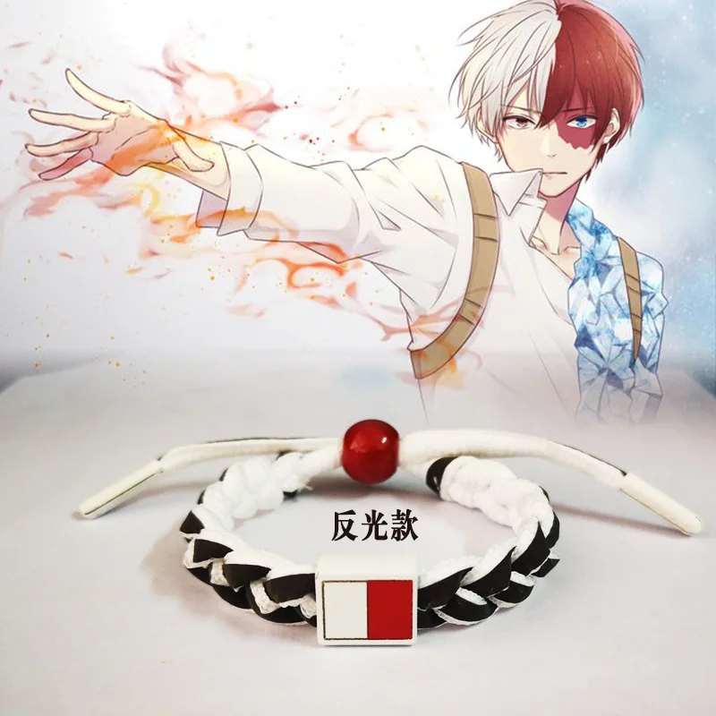 Мой герой Academy bakugou katsuki Deku Todoroki Shoto наручная цепочка безупречное плетение ручной работы браслет из веревки
