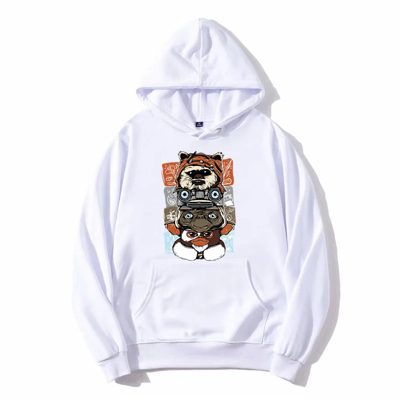 

Novelty 80s Horror Christmas Movie Lcon Hoodie Gremlins Gizmo Monster Gremlin Men Hooded Sweatshirt Fleece Hoodies Harajuku