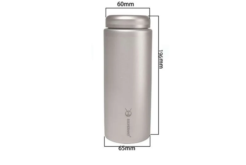 600ml EDC титановая кофейная бутылка для чая портативная походная туристическая Шестерня EDC Инструменты 300 мл& 400 мл& 600 мл - Цвет: 600ml