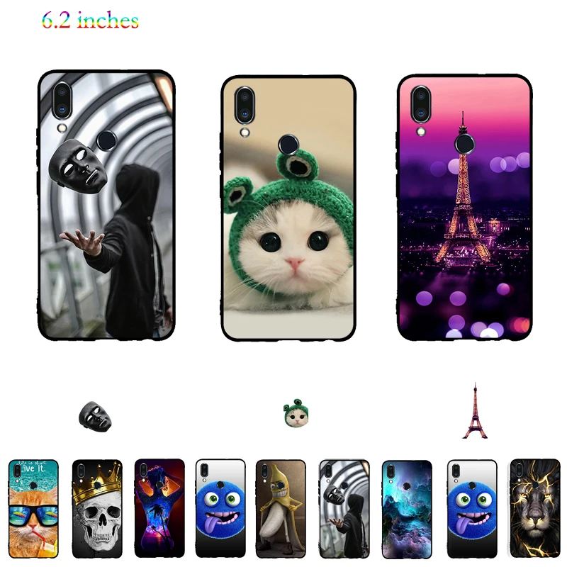 Роскошный чехол для телефона Meizu Note 9 из мягкого ТПУ силикона бампер 9|Бамперы| |