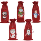 Набор для алмазной вышивки сделай сам, Набор Винных пакетов особой формы с бусинами, Набор для вышивки крестиком на Рождество