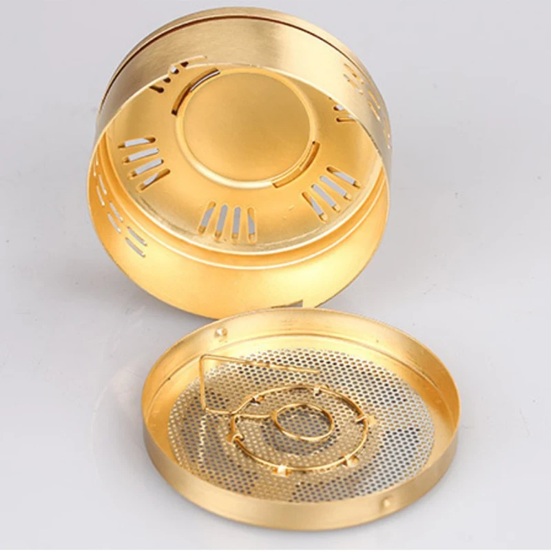 

Moxa Massage Box Chinese Medical Acupuncture Points Massage Moxibustion Box Smokeless Moxa Sticks Box Pure Copper Moxa Burner