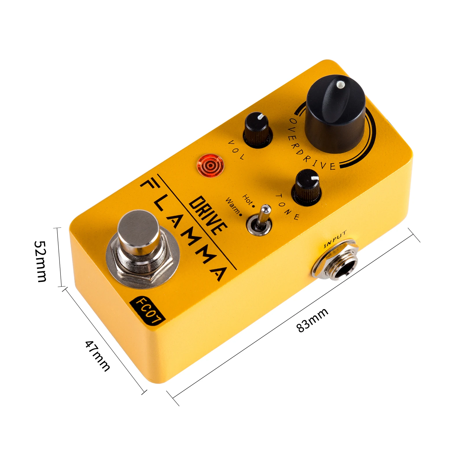 flamma fc07 overdrive pedal gitarre elektrische gitarre overdrive effekte pedal heißer warme modi true bypass mit netzteil free global shipping