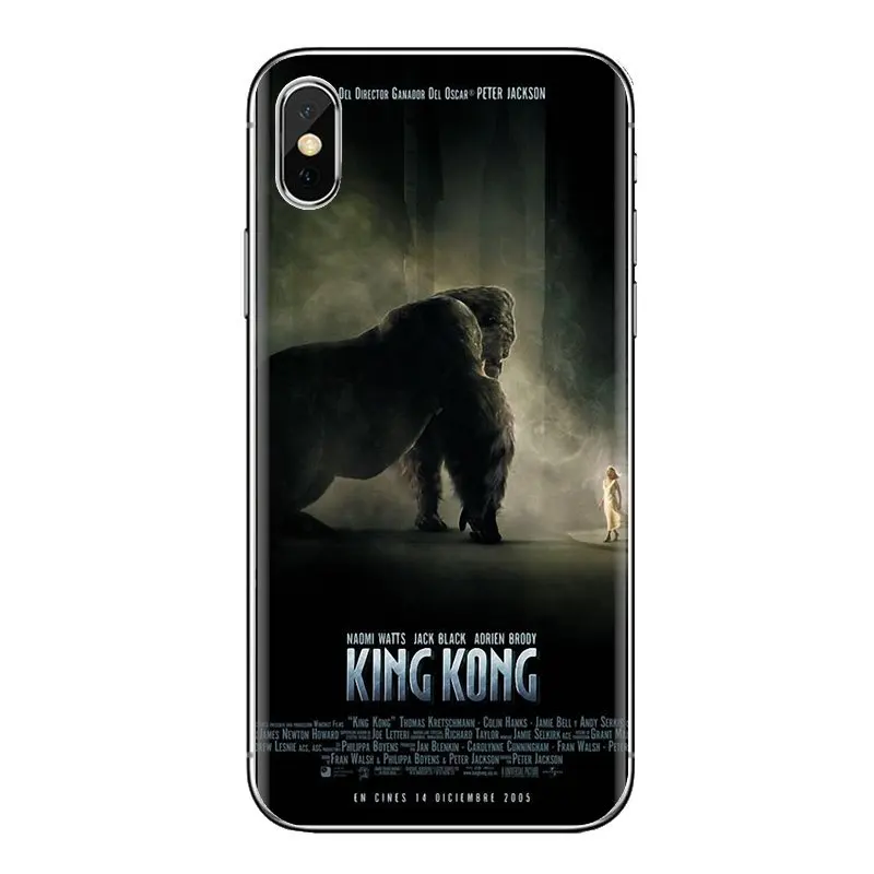 Прозрачные чехлы из ТПУ King kong Chimpanzee для курения Xiao mi 4 5 5s 6 A1 A2 5X6X8 9 Lite SE Pro Max Mix 2 3 2S |