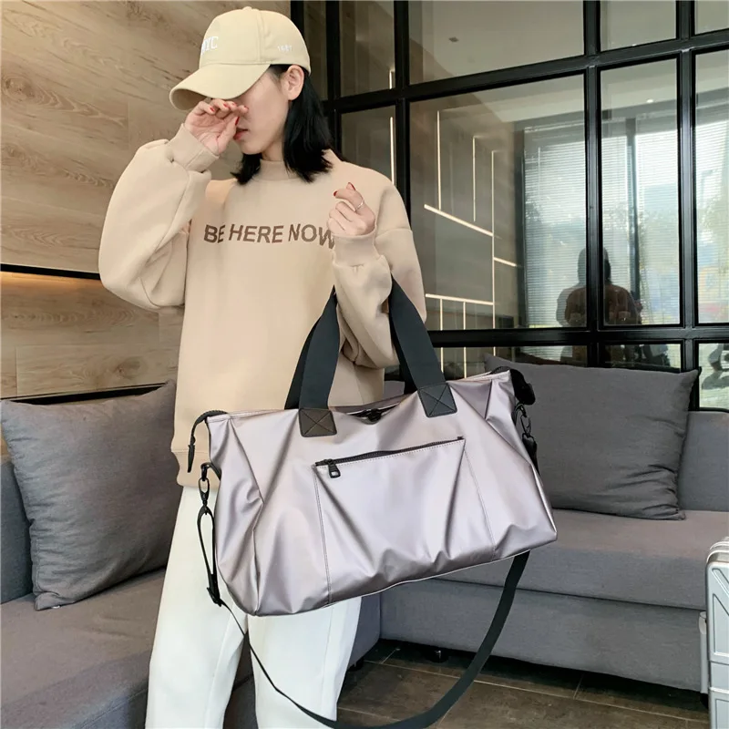 Nylon Waterproof Travel Bag Sports Bags Men/Women Handbags Tote Shoulder Crossbody Bag Duffle Multifunction Luggage Bags XA201M