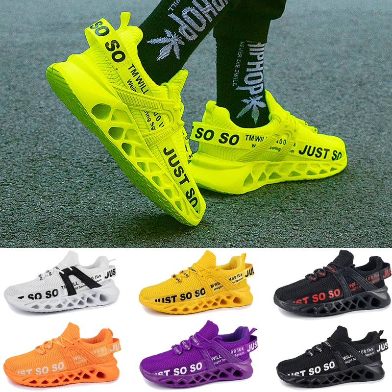 14 Colors Sports Shoes Men Stylish Sole Sneakers Comfortable Big Size 36-48 Couple Shoes