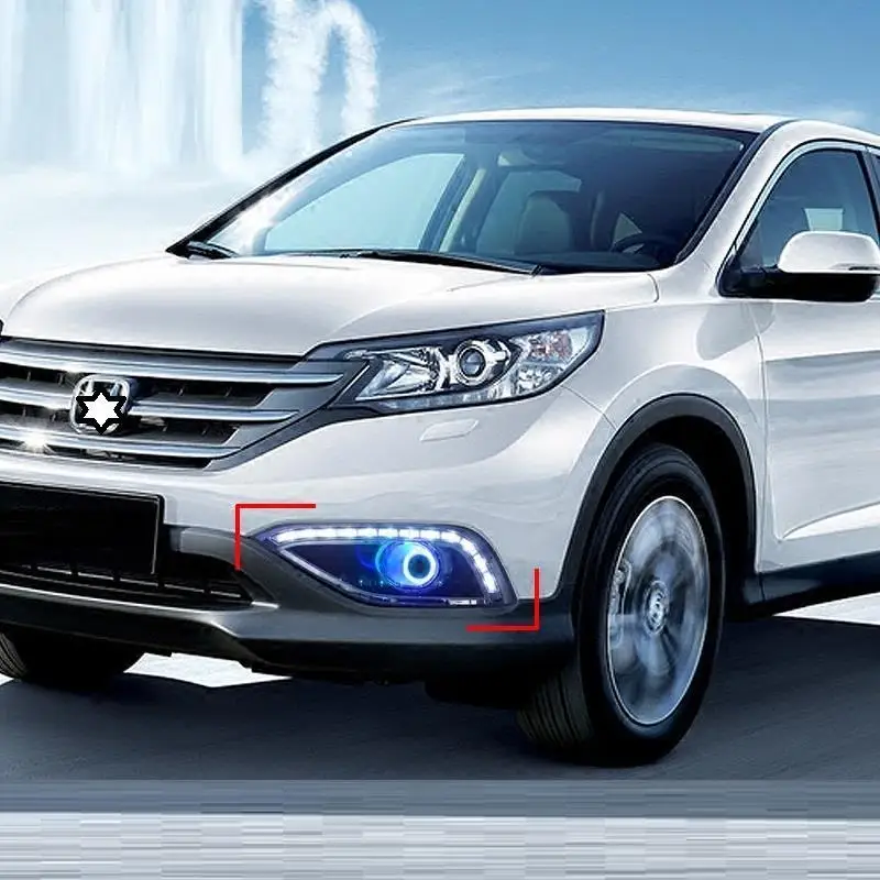 Аксессуары дневные ходовые Luces Para авто Led стайлинг Cob фары передние