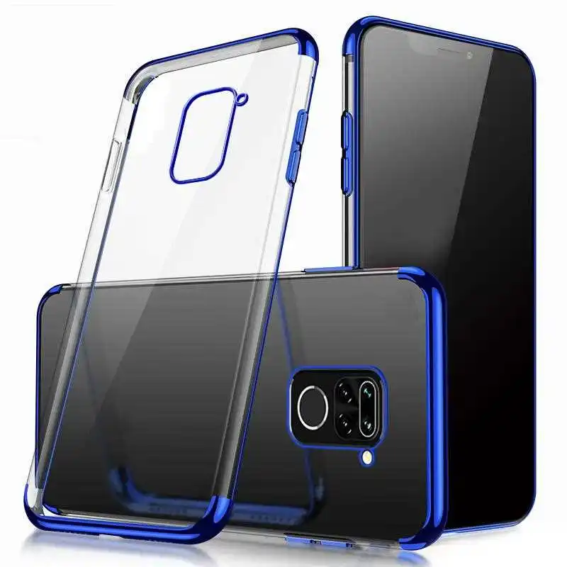 

Stylish Transparent Soft TPU Bumper Phone Case Protective Case for Xiaomi Redmi Note 9s 9 8 7 6 5 Pro Max 4x 4 Phone Case