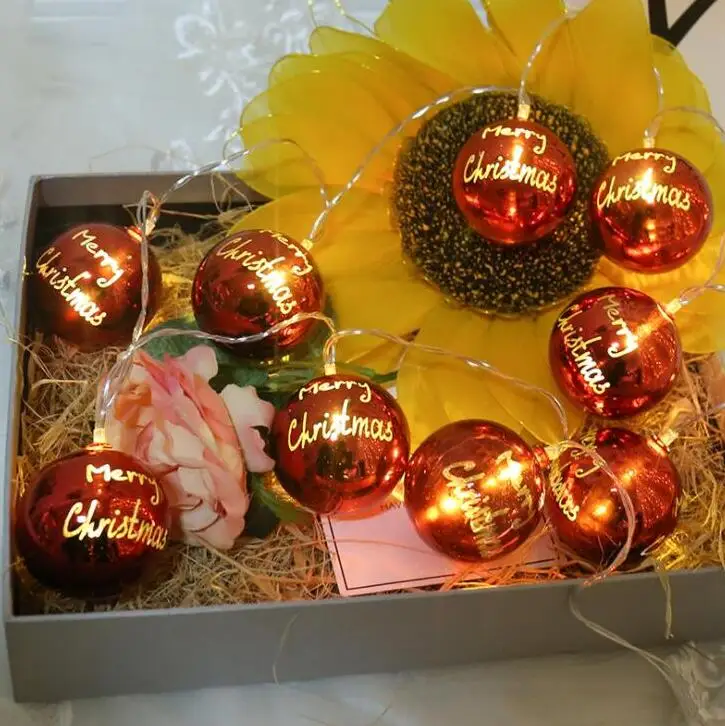 

1.5M 10 Led LED new decoration String Light Party Decoration Lights Holiday battery box