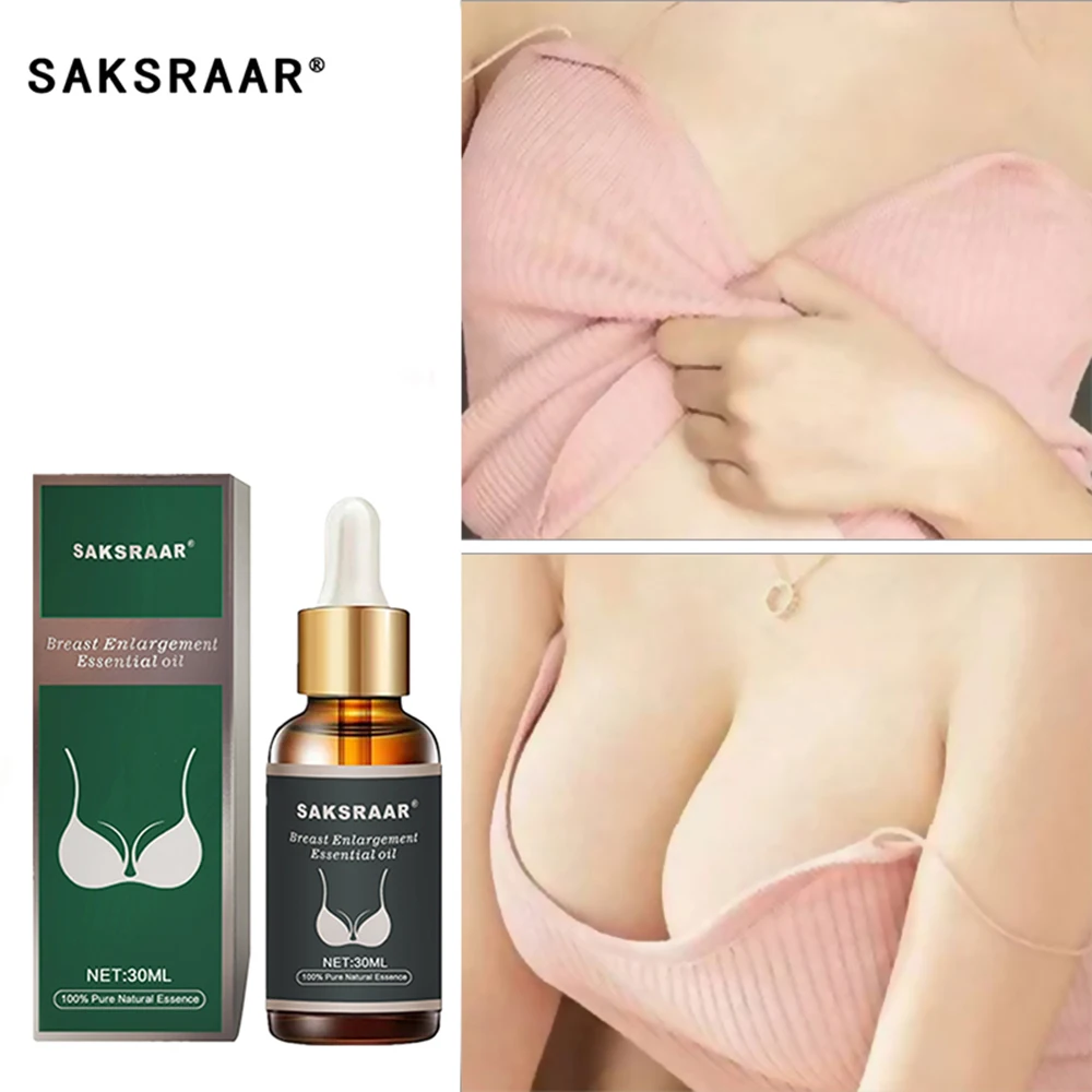 

SAKSRAAR Breast Enlargement Essential Oil Frming Enhancement Breast Enlarge Big Bust Enlarging Bigger Chest Massage Breast Oil
