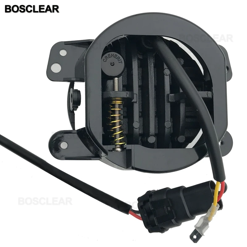 2 шт. светодиодные противотуманные фары 4 дюйма 30 Вт для Jeep Wrangler JK LJ Rubicon Sahara Dodge Journey